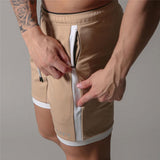 jogging shorts for men Slim Fit Muscle Gym Men Shorts Muscle Workout Summer Sports Casual Basketball Shorts Men's Quick-Drying Running