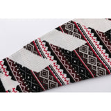 Off White Winter Fleece Sweatshirts Autumn and Winter Arrow Pattern Knitted Sweater for Men and Women