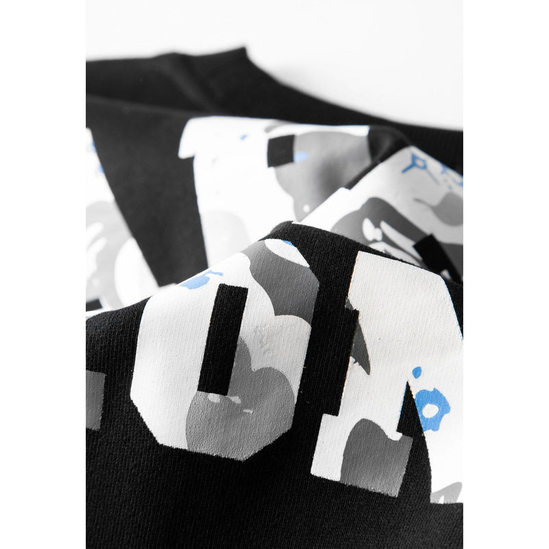 Shark Print Sweatshirts Generation Autumn and Winter Starry Sky Luminous Printed Long-Sleeved T-shirt