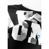 Shark Print Sweatshirts Generation Autumn and Winter Starry Sky Luminous Printed Long-Sleeved T-shirt