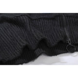 Off White Winter Sweaters Autumn and Winter Sweater Coat