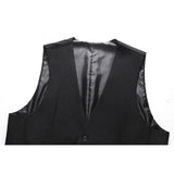 Men's Dress Vests Men's Vest Casual Jacket Business Waistcoat Men's Vest Solid Color Slim Fit Casual Fashion Suit