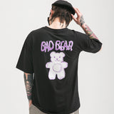 Yankees T Shirt Bear Printed Short-Sleeved T-shirt for Men and Women Summer