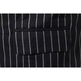 Men's Dress Vests Men's Vest Casual Jacket Business Waistcoat Striped Suit Vest Men's Casual