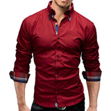 Work Shirts Men's Shirt Long Sleeve Shirt