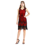The Great Gatsby Dresses Vintage Tassel Dress Dinner Dress