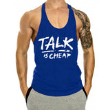 Man Tanks Sports Fitness Vest Cotton Outdoor Casual Sports