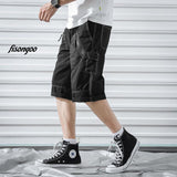 Tactics Style Men Short plus Size Multi-Pocket Men's Casual Pants Cargo Shorts Sports Pants