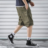 Tactics Style Men Short plus Size Multi-Pocket Men's Casual Pants Cargo Shorts Sports Pants