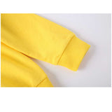 Children Pokemon Pikachu Hoodie & Pant Set Fleece Lined Padded Warm Keeping Winter Clothes Sweatershirt Suit