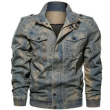 Tactics Style Men Outdoor Windproof Coat Men Casual Jacket Vintage Autumn Wear Jacket Coat plus Size
