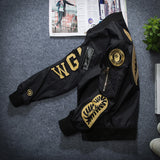 Varsity Jacket Embroidered MA-1 Air Force Pilot Jacket Baseball Uniform