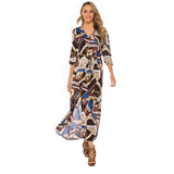 Beth Dutton Bohemian Dress Summer Spring Midi Dresses Beach Dress Dress