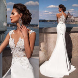 See through Wedding Dress Summer Dress Sexy Lace See-through Wedding Dress Formal Dress