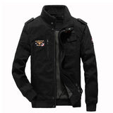 Men Fit Bomber Jacket Windbreaker Moto Street Coat Men's Clothing Casual plus Size Men's Jacket Loose Air Force Overalls Men