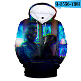 John Wick Keanu Hoodie John Wick 3D Printed Hood Sweatshirt