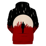 John Wick Keanu Hoodie John Wick 3 Peripheral 3D Printed Hood Sweatshirt