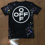 Off White T Shirt Summer Arrow Short Sleeved Tshirt Top Owt  Plus Size Casual
