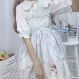 Gothic Lolita Harajuku Style Clothing Rose Girl Jsklolita Dress