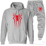 Spider Man Hoodie & Pant 2 Piece Set Men's Hooded