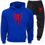 Spider Man Hoodie & Pant 2 Piece Set Men's Hooded