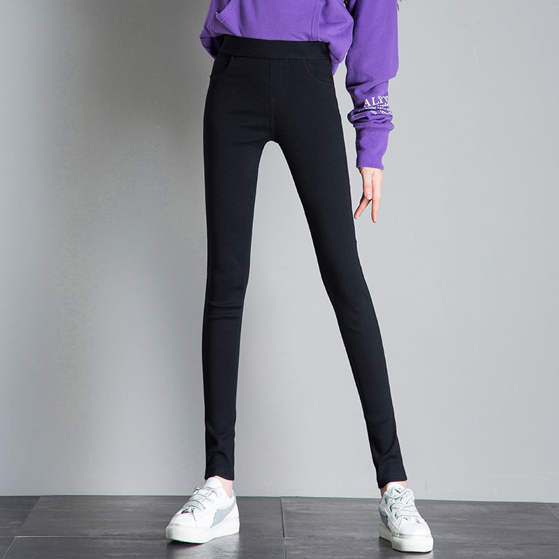 Women's Legging Velvet Padded Leggings Women's Outer Wear Autumn Trousers