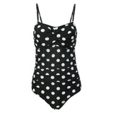 Women Plus Size Swimwear One-Pieces Sexy Slimming Solid Color Striped One-Piece Swimsuit for Women