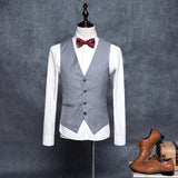 Mens Dress Vests Men's Vest Casual Jacket Business Waistcoat Men's Vest Coat Vest