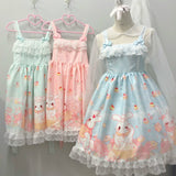 Gothic Lolita Harajuku Style Clothing Sweet Light Lo Girl Dress