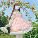 Gothic Lolita Harajuku Style Clothing Sweet Light Lo Girl Dress