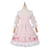 Gothic Lolita Harajuku Style Clothing Sakura Aciclovir Gel Lolita Cherry Blossom Festival Op Lolita Dresses Sweet Princess Dress