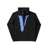 Vlone Hoodie Friends Big V Hoodie Printed Men's and Women's Hoodie Terry