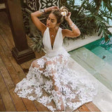 Emily Ratajkowski Dress Sexy Lace Cutout Backless Beach Skirt Long Dress