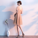 Homecoming Dresses Summer Long Red Wedding Evening Dress V-neck Banquet Women