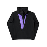 Vlone Hoodie Life Large V Terry Sweater round Neck Loose Street Hip Hop Men and Women
