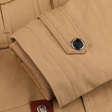 Men Fit Bomber Jacket Windbreaker Moto Street Coat Winter Casual plus Size Hooded Men's Jacket plus Velvet Thick Mid-Length Coat