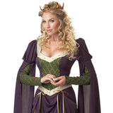 Vintage Empire Waist Dress Medieval Retro Court Queen's Ball Party Performance Wear