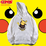 Men and Women Pokemon Pikachu Hoodie Pokémon Hooded Sweater