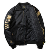 Varsity Jacket Embroidered MA-1 Air Force Pilot Jacket Baseball Uniform