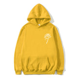 Black Rose Hoodie People Are Poison Rose Hooded Hoodie Men's and Women's Rose Fleece Hoodie