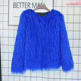 Full Length Faux Fur Coat