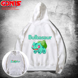Men and Women Pokemon Pikachu Hoodie Anime Loose Shoulder Coat