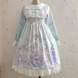 Gothic Lolita Harajuku Style Clothing Student Lolita Dress Female Japanese Princess Dress JSK