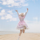 Gothic Lolita Harajuku Style Clothing Student Lolita Dress Female Japanese Princess Dress JSK