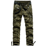 Tactics Style Outdoor Casual Pants Men's Outdoor Military Loose Multi-Bag Trousers plus Size