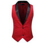 Mens Dress Vests Men's Vest Casual Jacket Business Waistcoat Men's Clothing Suit Dress Sleeveless Vest