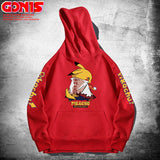 Men and Women Pokemon Pikachu Hoodie Spring and Autumn Anime Joint Name Loose Couple Clothes