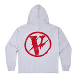 Vlone Hoodie Autumn and Winter Loose Hooded Pullover Sweater