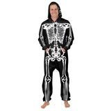 Skeleton Hoodie Autumn Space Suit Digital Printing Men's and Women's Fleece Sweater Jumpsuit