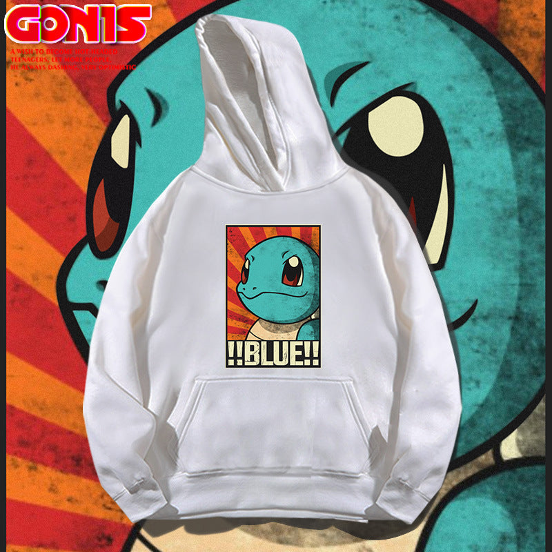 Men and Women Pokemon Pikachu Hoodie Pikachu Hooded Sweater for Men and Women